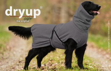 „Dryup Cape“ Trockencape - Hundebademantel anthrazit